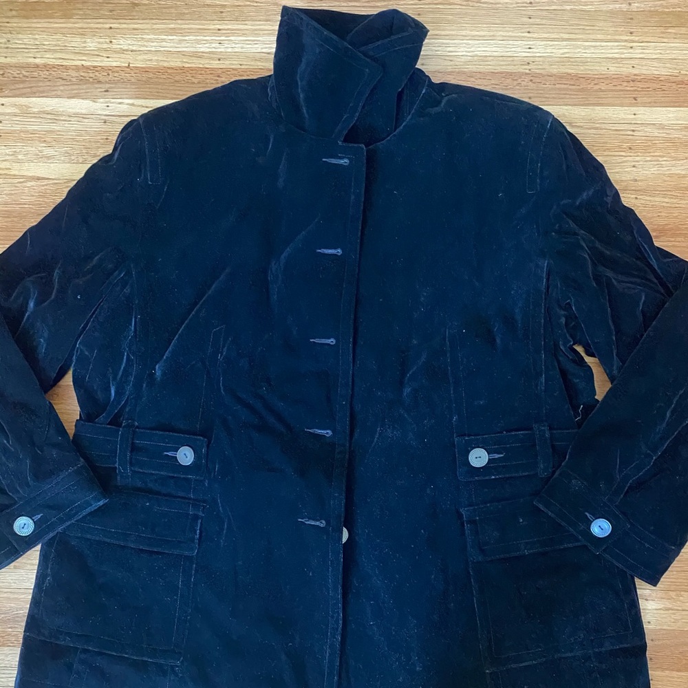 NWT VTG velvet jacket
